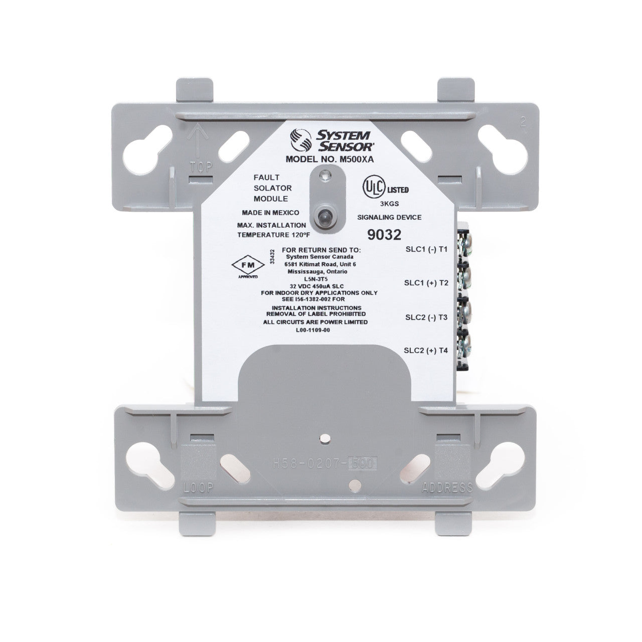 Mircom Module Cover Mircom M500XA Isolator Module (NEW) – Fire Alarm Depot