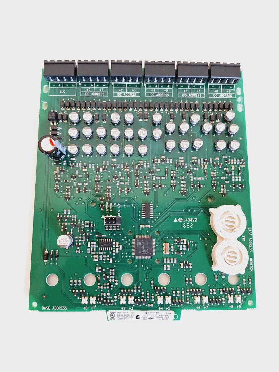 Notifier XP10-M(A) Ten Input Monitor Module (NEW) – Fire Alarm Depot