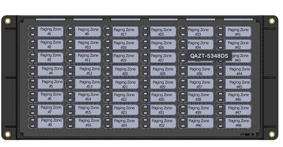 Mircom Addressable Modules Mircom QAZT-5348DS Addressable Firefighters Telephone Selector Panel ...