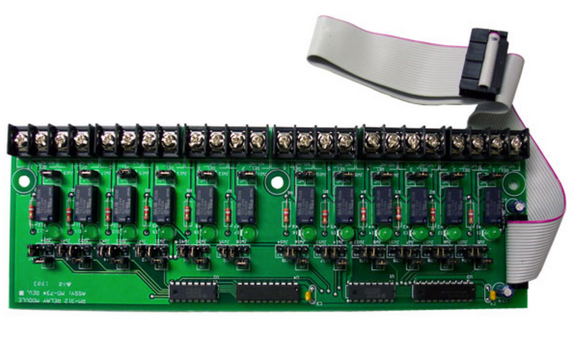 Mircom RM-312 Twelve Relay Circuit Adder Module (NEW)