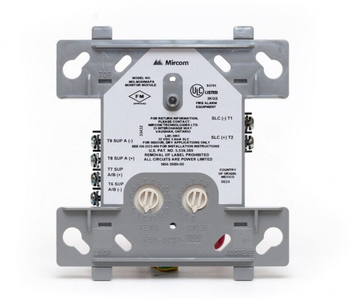 Mircom MIX-M500RAPA Intelligent Relay Output Module (NEW) – Fire Alarm ...