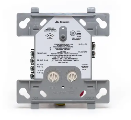 Mircom MIX-M502MAPA Intelligent Monitor Module (NEW) – Fire Alarm Depot