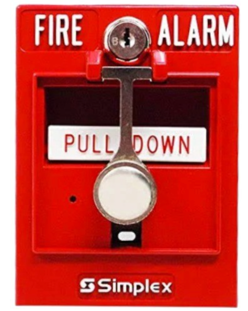 Sensor Dual Simplex Simplex 4099-9005CA Dual Stage Addressable Pull Station(NEW) – Fire ...