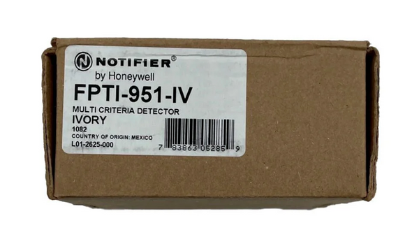 Notifier FPTI-951-IV Intelligent Multi-Criteria Detector (NEW)