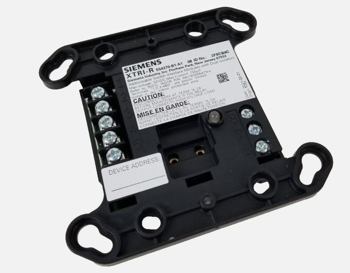 Siemens XTRI-R Single-Input Intelligent Interface Module with Relay (N ...