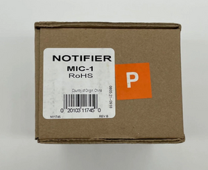 Notifier MIC-1 Firefighter Microphone (NEW)