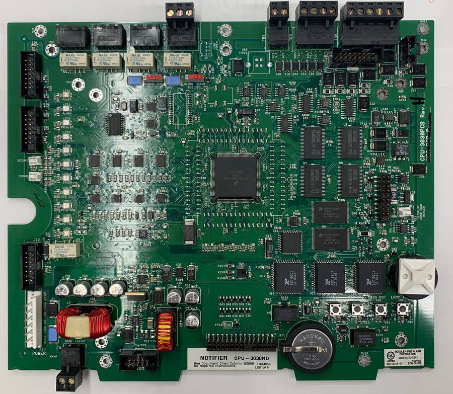 Notifier Cpu Notifier CPU-3030ND Replacement Board for NFS-3030 (FACP) Without Disp ...