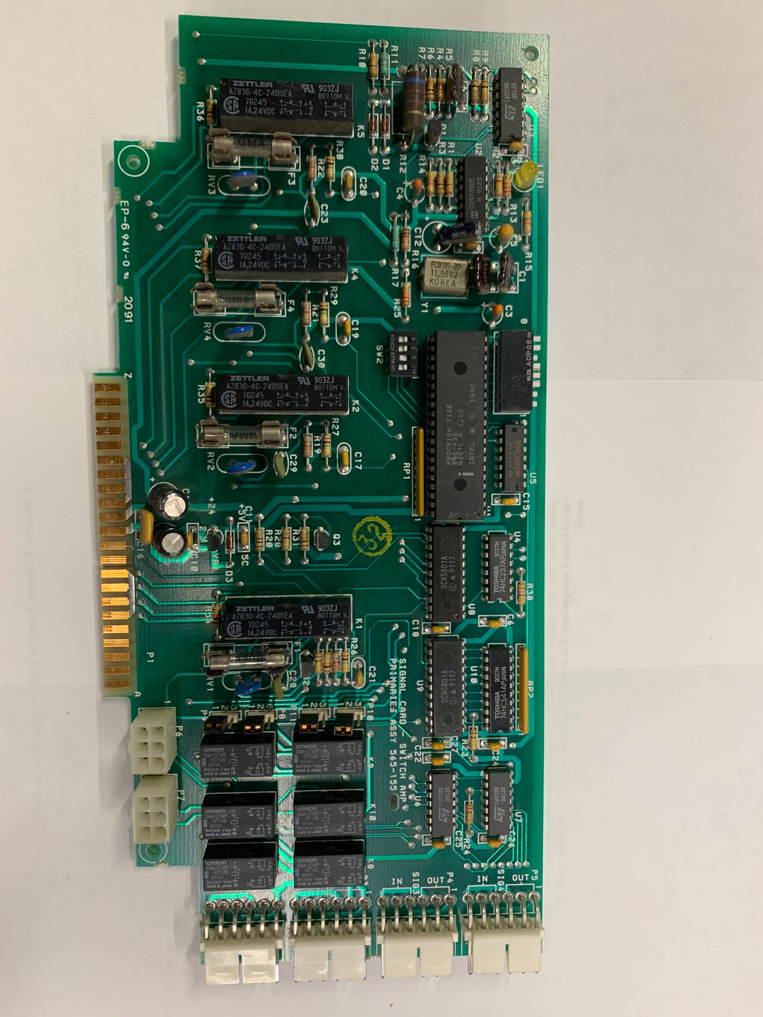 Simplex 565-155 Signal Card - Switch Amp Primaries (REFURBISHED) – Fire ...