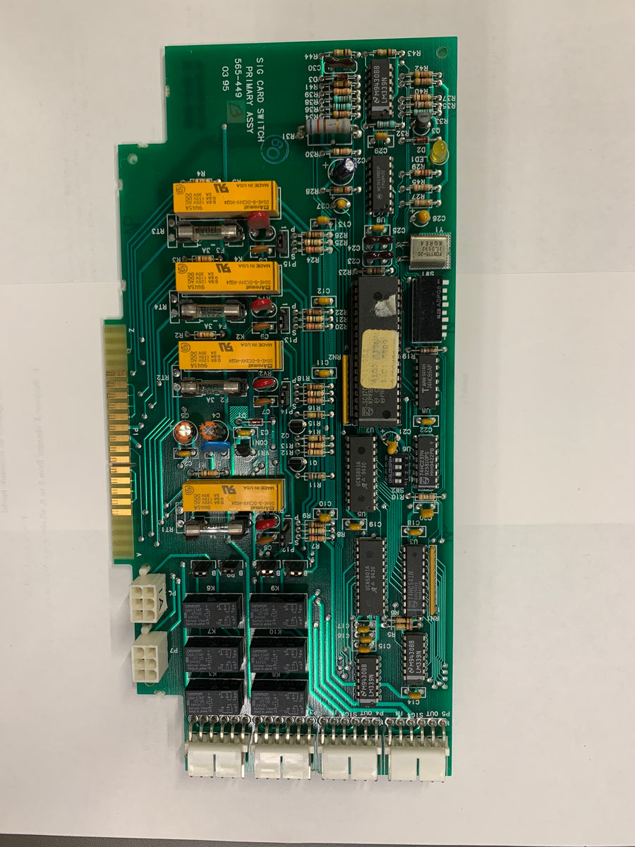 Simplex 565-449 Signal Card Switch (REFURBISHED) – Fire Alarm Depot